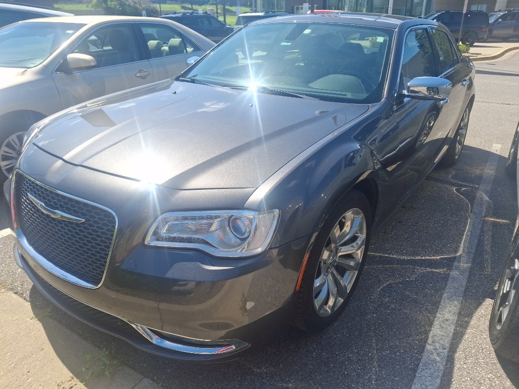 Used 2018 Granite Crystal Metallic Clearcoat Chrysler Limited image 1