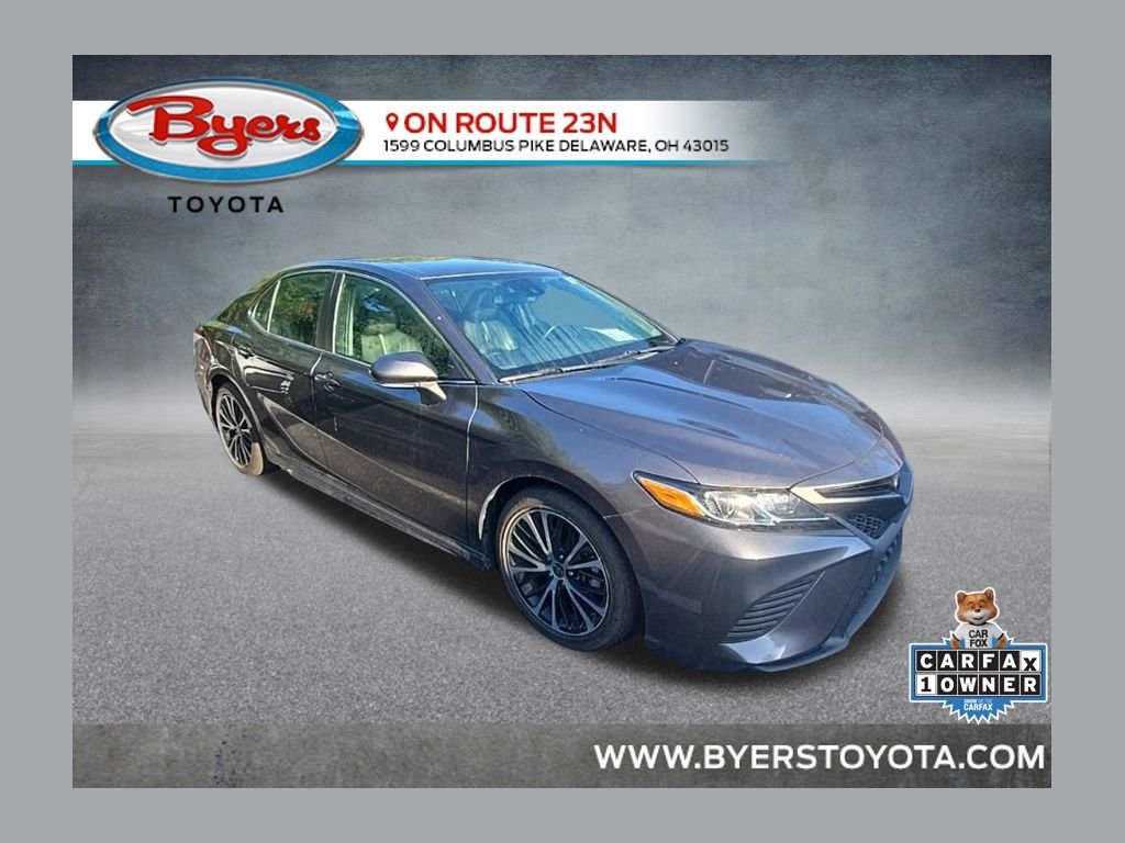 Used 2020 Predawn Gray Mica Toyota SE image 1