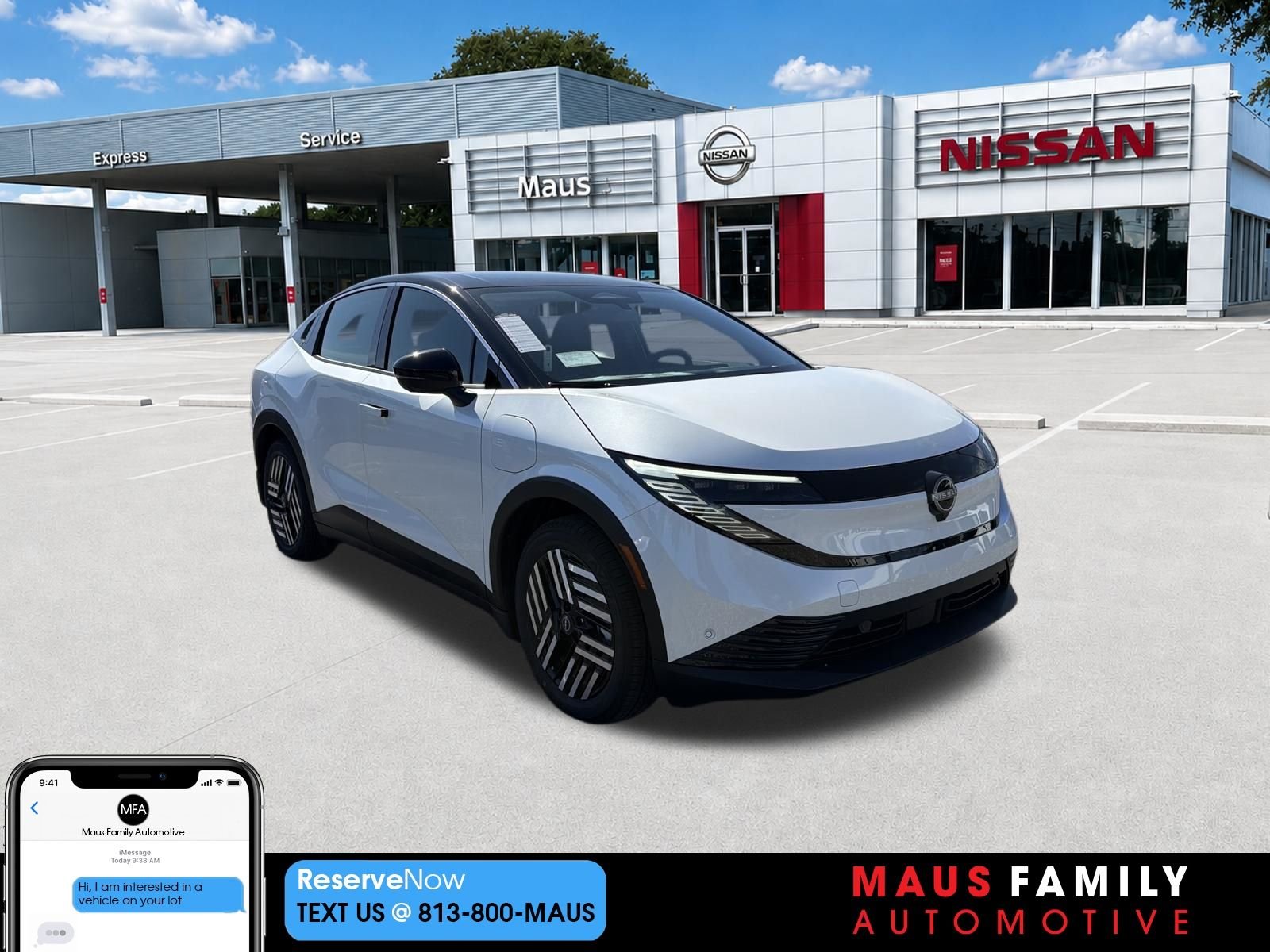 New 2026 White Nissan SV+ image 1