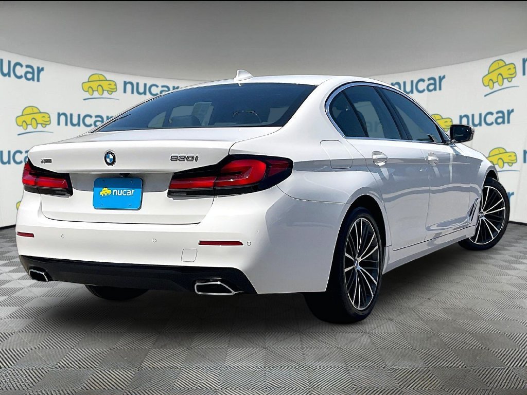 Used 2023 Alpine White BMW 530i xDrive image 6