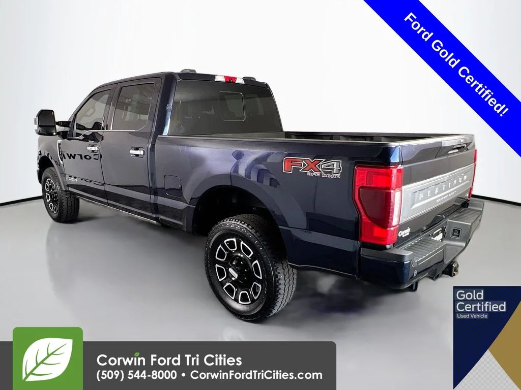 Certified Used 2021 Antimatter Blue Metallic Ford Platinum image 11