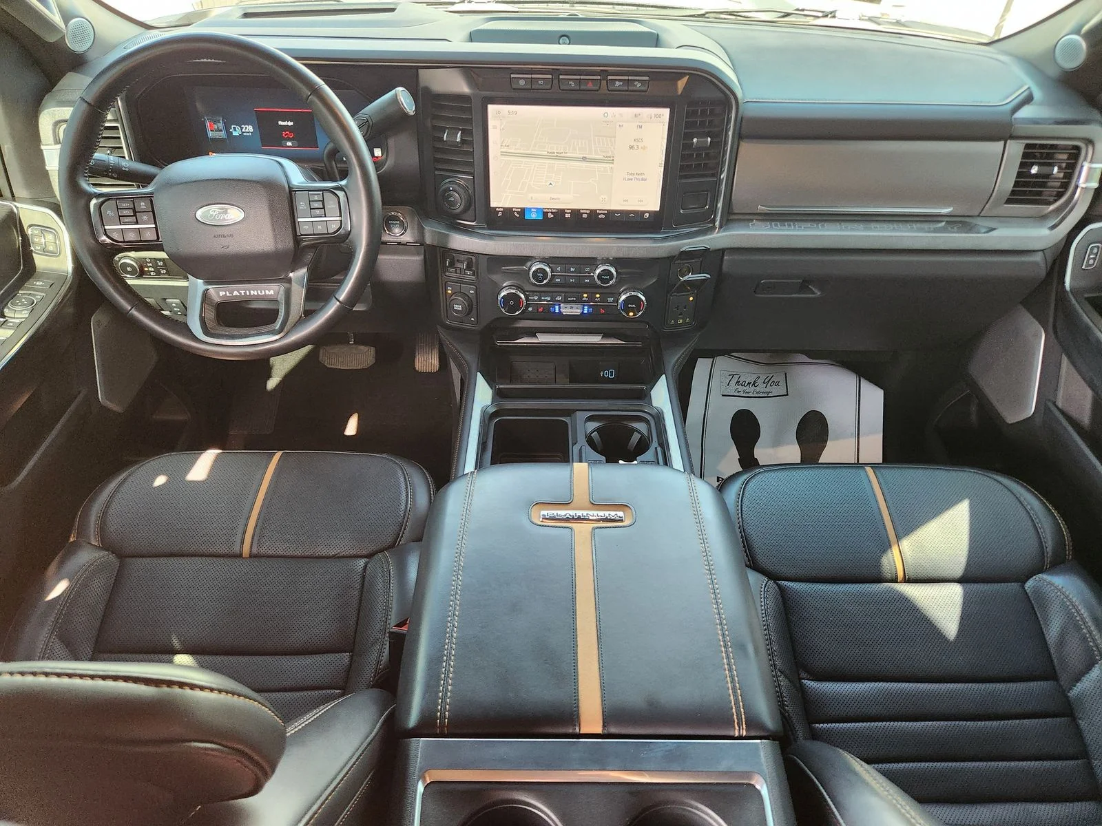 Used 2024 Black Ford Platinum image 26