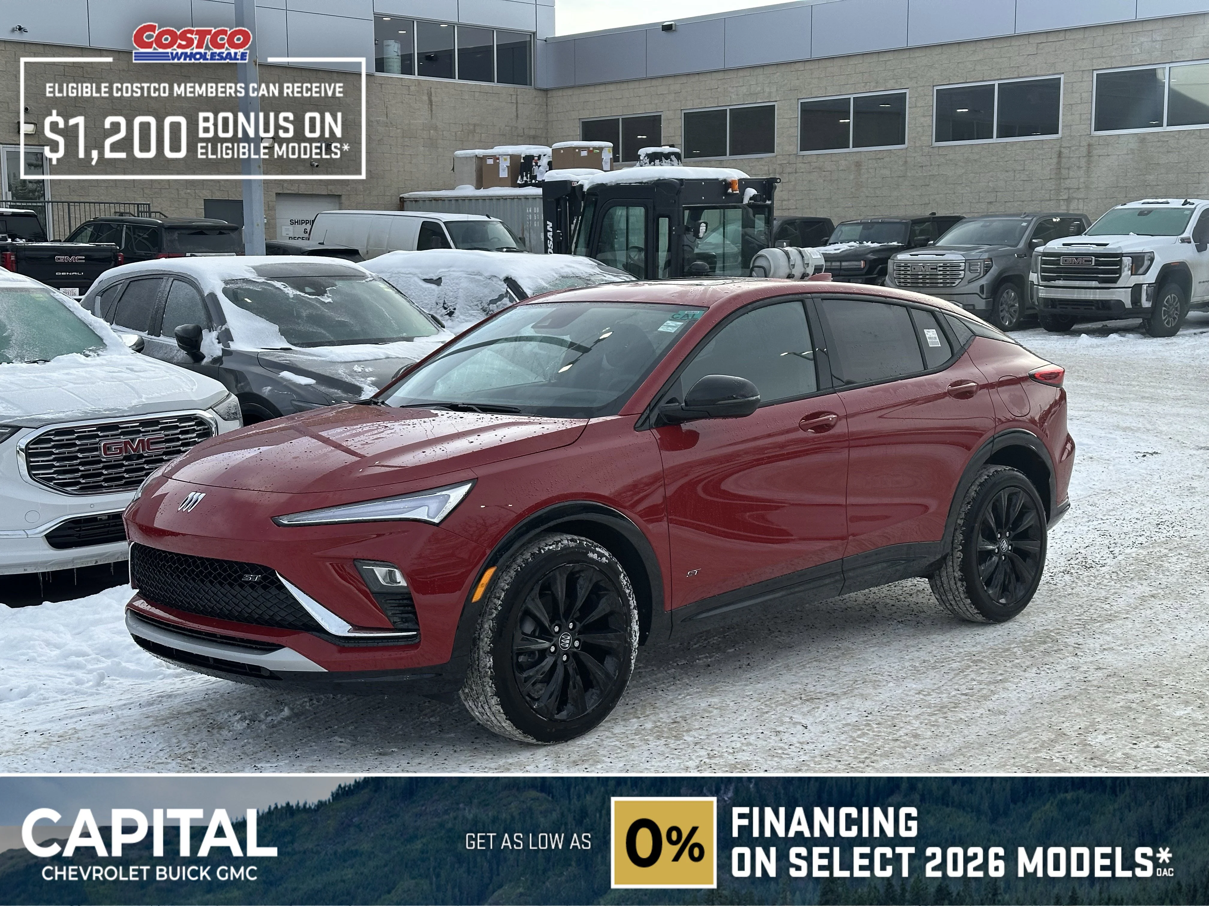 New 2026 Brilliant Red Buick Sport Touring image 1