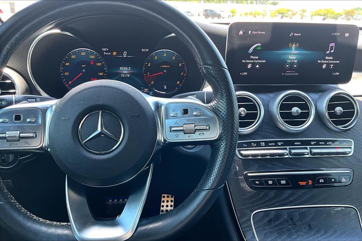 Used 2021 Black Mercedes-Benz GLC 300 image 25