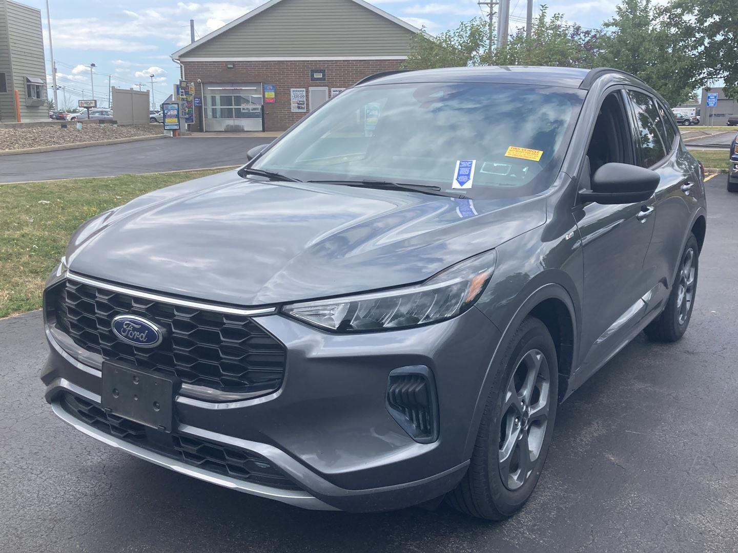 Used 2023 Carbonized Gray Ford ST-Line image 3