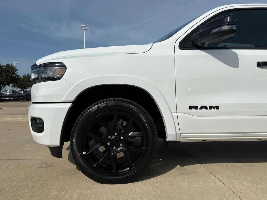 New 2026 Bright White Clear-Coat Exterior Paint RAM Laramie image 5