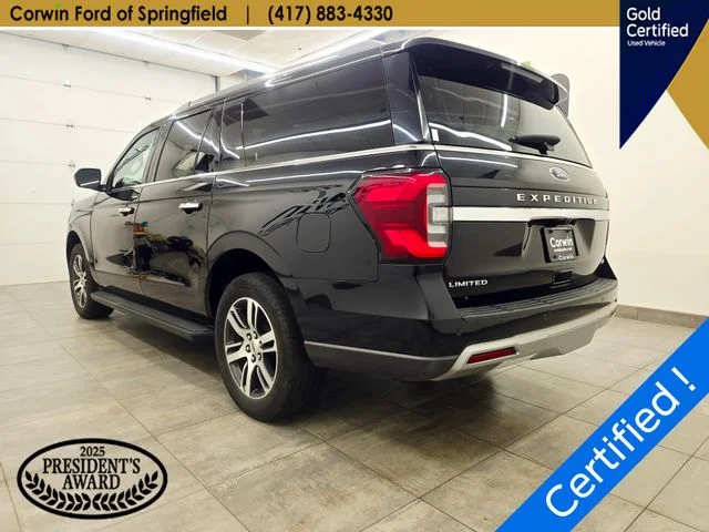 Used 2024 Agate Black Metallic Ford Limited image 4