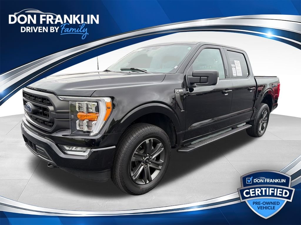 Used 2023 Black Ford XLT image 1