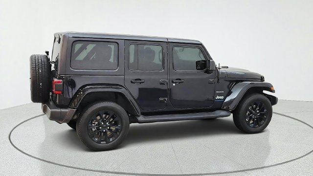 Used 2023 Black Jeep Sahara 4xe image 12