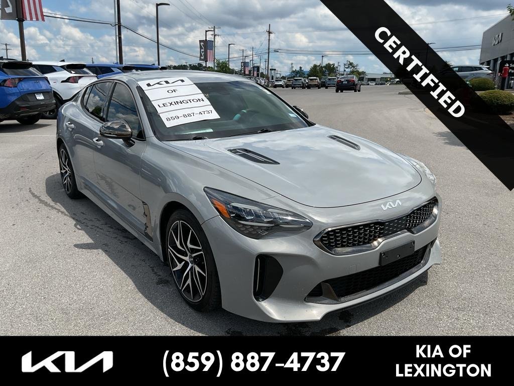 Used 2022 Ceramic Silver Kia GT-Line image 1