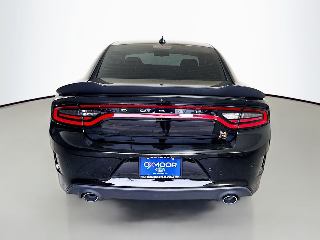 Used 2022 Pitch Black Clearcoat Dodge Scat Pack image 10
