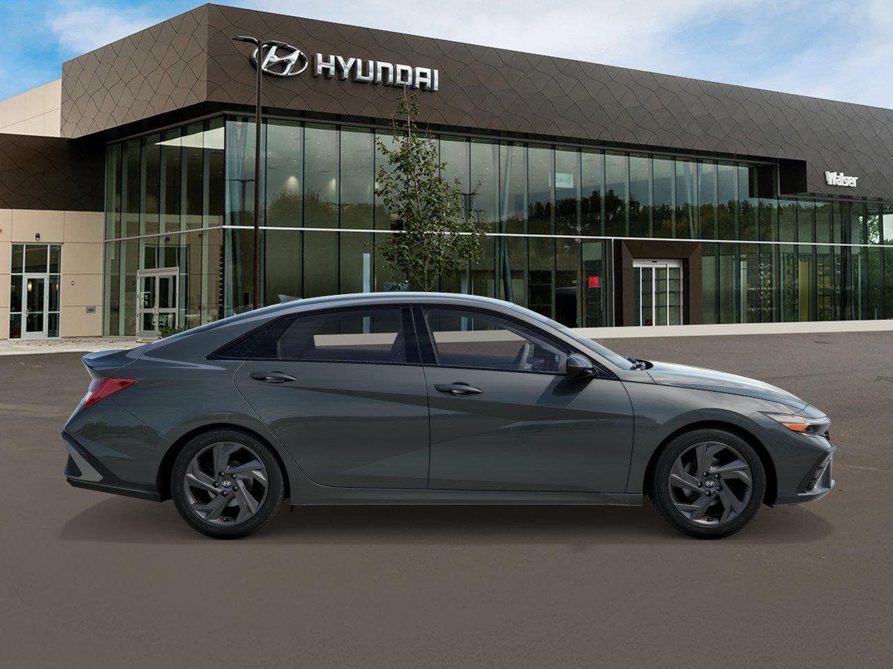 New 2026 Amazon Gray Hyundai SEL Sport Sedan FWD image 25
