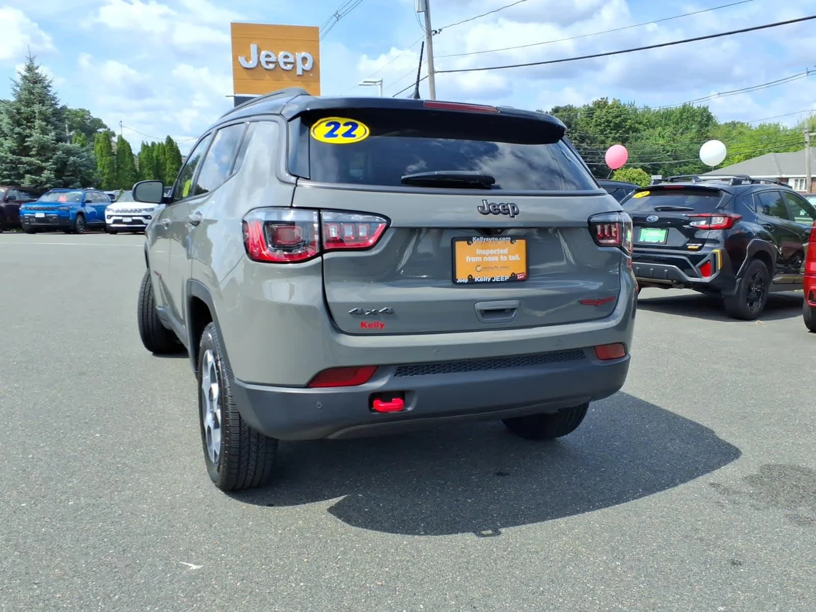 Certified Used 2022 Sting-Gray Clearcoat Jeep Trailhawk image 9