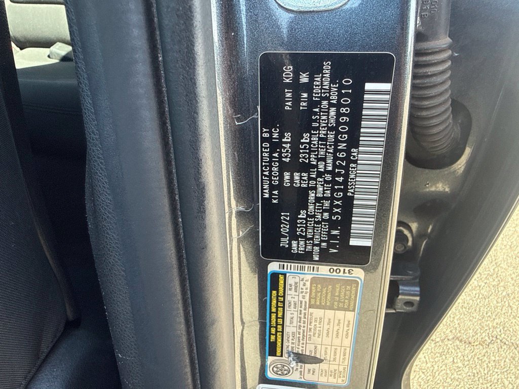 Used 2022 Gray Kia LXS image 19