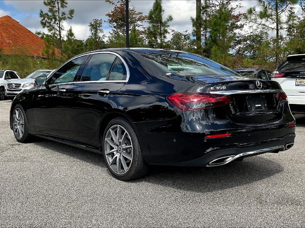 Certified Used 2022 Black Mercedes-Benz E 350 image 3