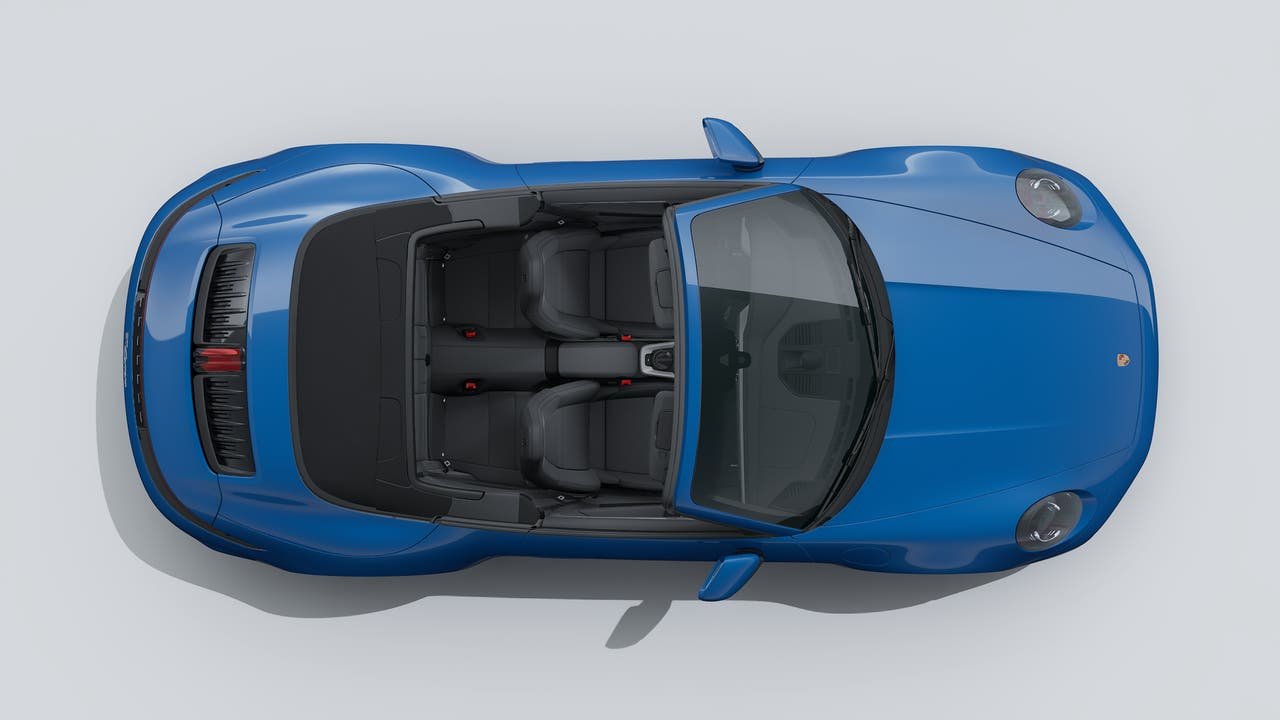 Used 2025 Lugano Blue Porsche Carrera Cabriolet image 5