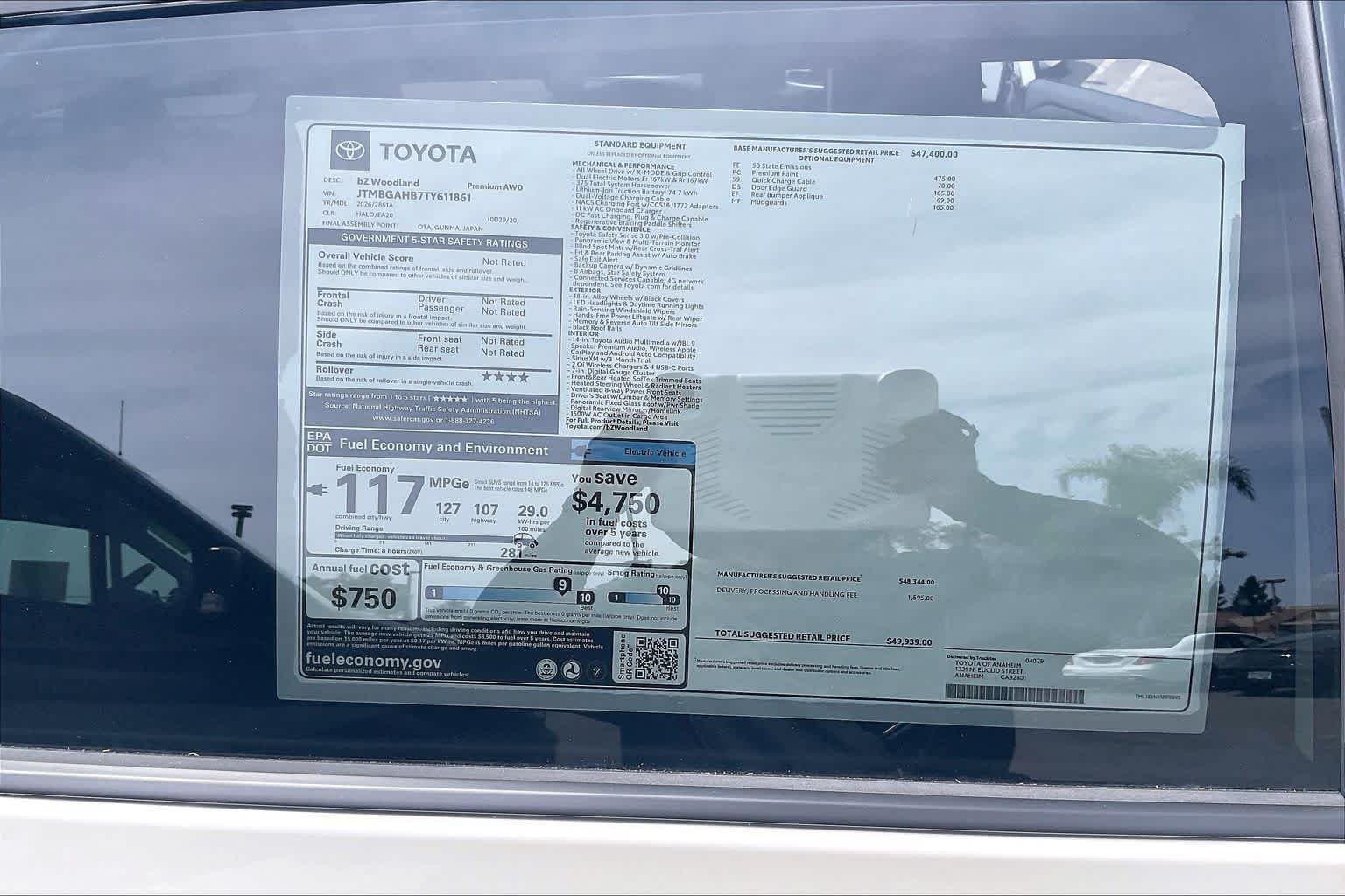 New 2026 Halo Toyota bZ Woodland Premium image 22