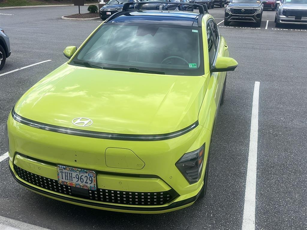 Certified 2024 Hyundai Kona EV Limited with VIN KM8HE3A69RU016191 for sale in Lynchburg, VA