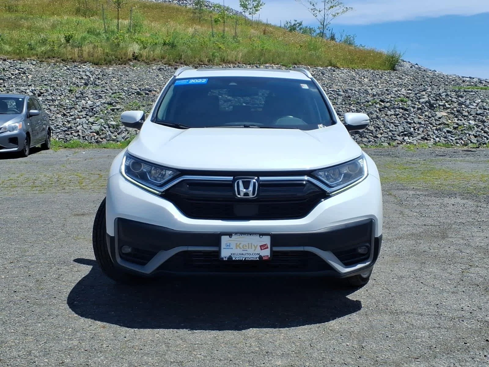 Certified Used 2022 Platinum White Pearl Honda EX-L image 2