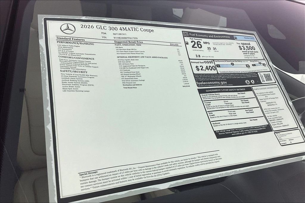 New 2026 Black Mercedes-Benz GLC 300 image 13