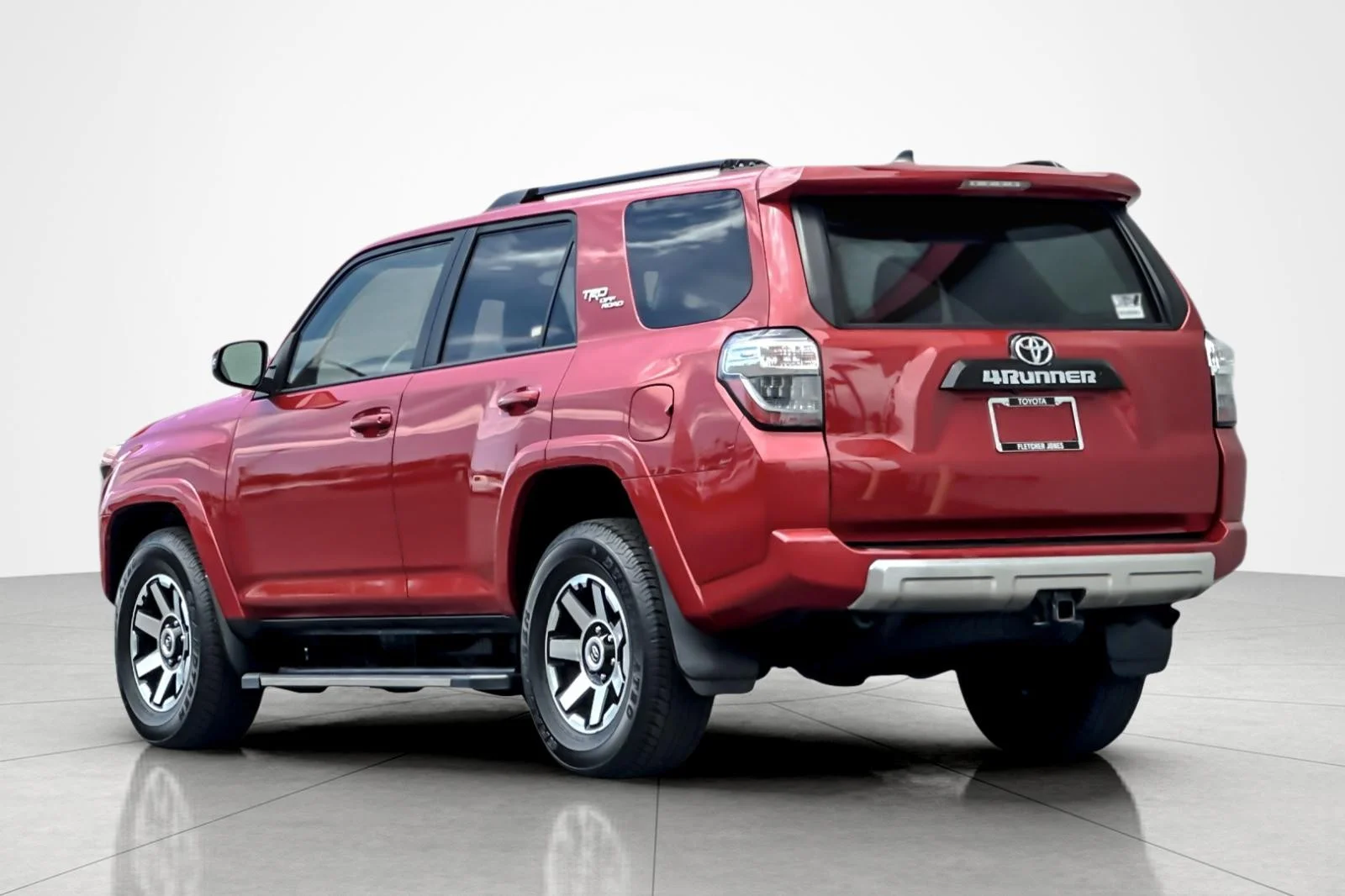 Certified Used 2023 BARCELONA RED METALL Toyota TRD Off Road Premium image 3