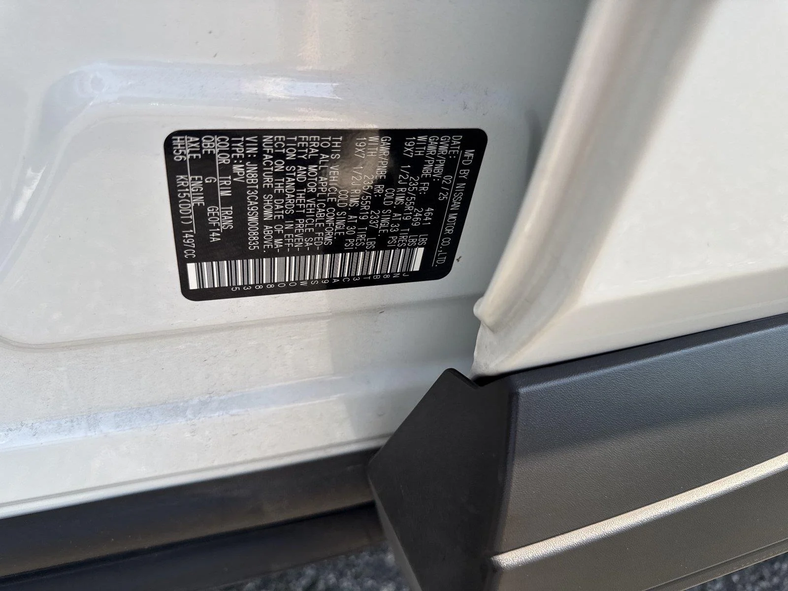Used 2025 Everest White Pearl Nissan SL image 31