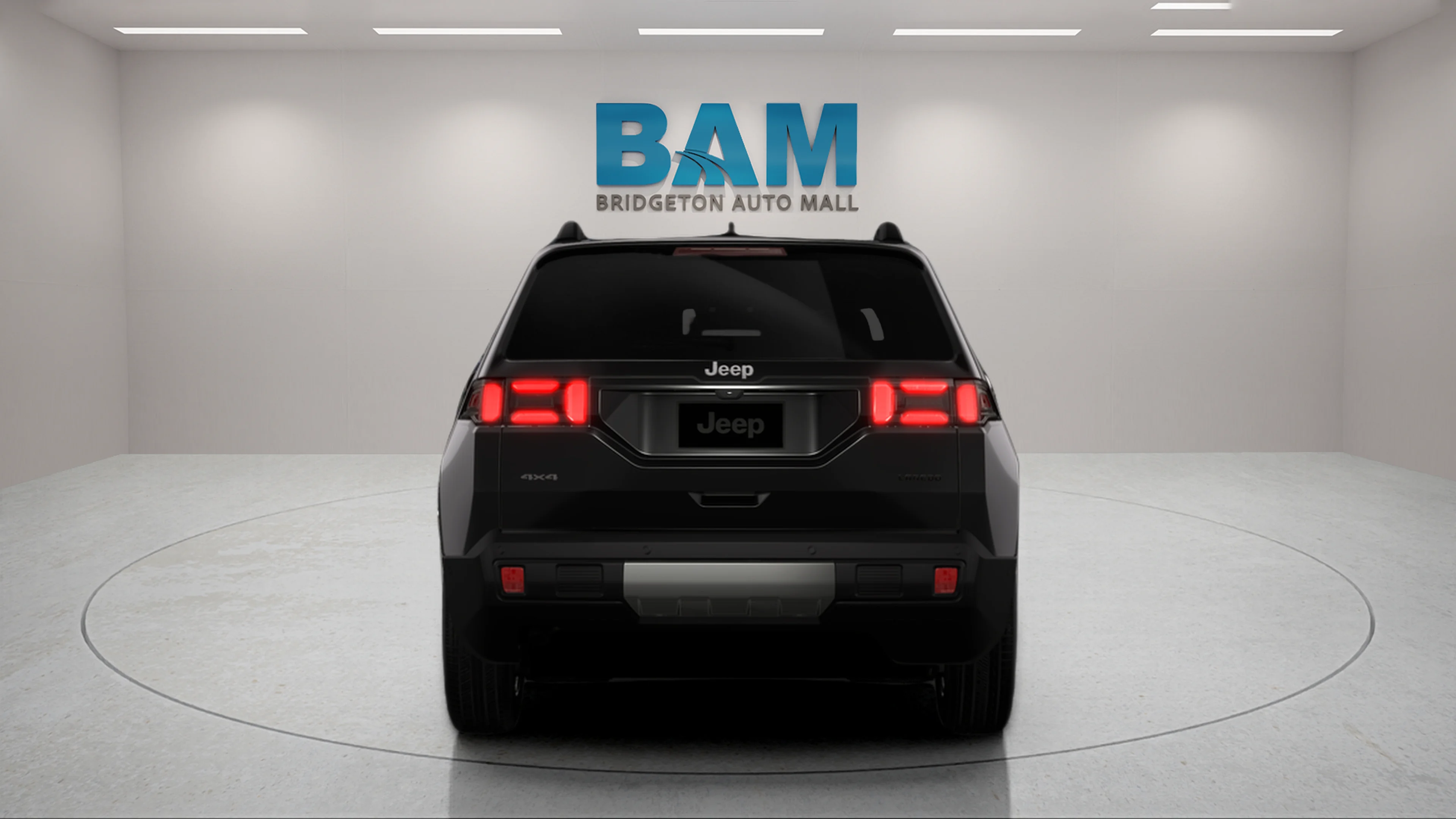 New 2026 Diamond Black Crystal Pearlcoat Jeep Laredo image 8