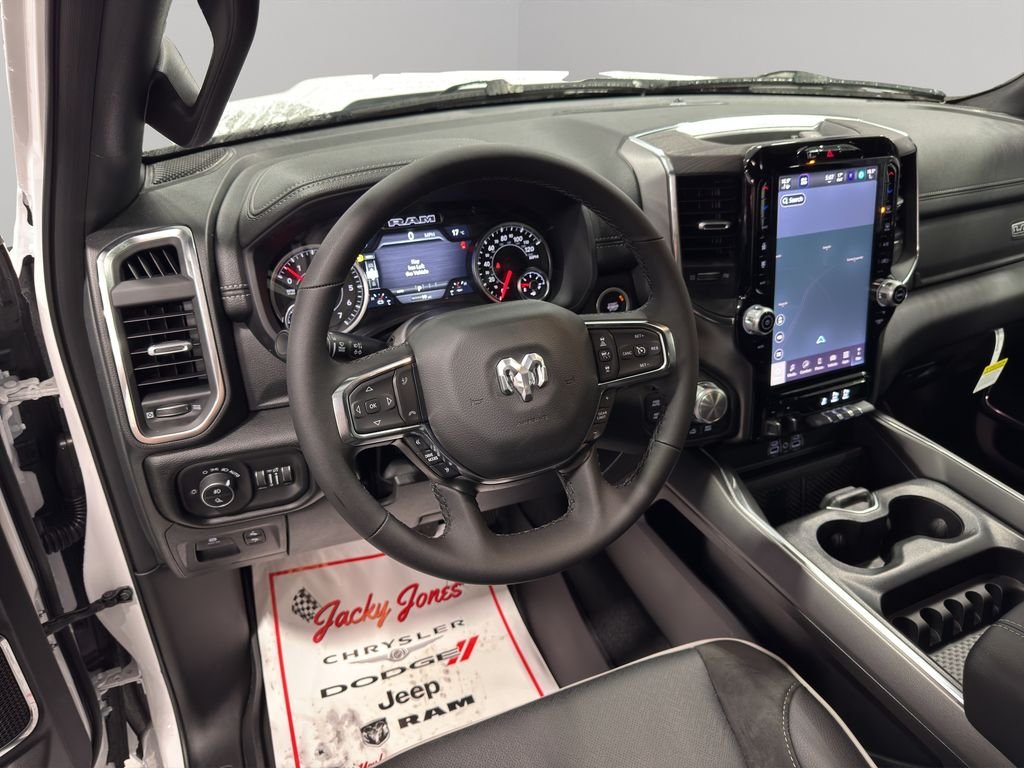 New 2026 Bright White Clear-Coat Exterior Paint RAM Laramie image 5