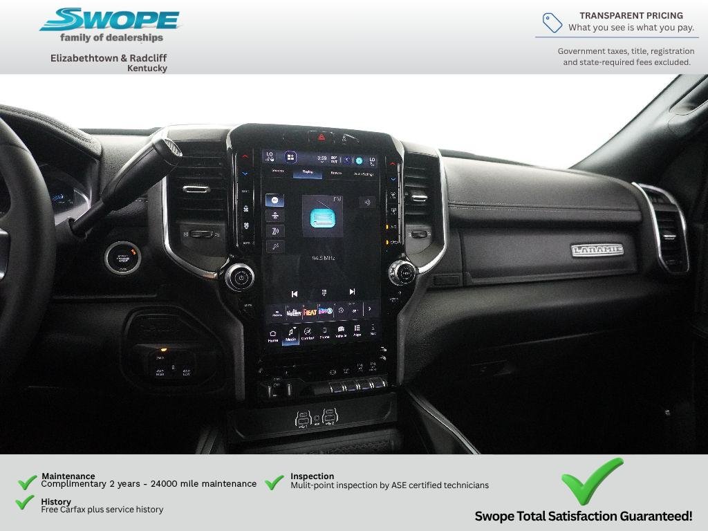 Used 2025 Granite Crystal Metallic Clearcoat Ram Laramie image 17
