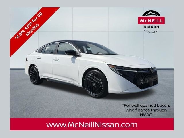 New 2026 Aspen White TriCoat / Super Black Two-tone Nissan SR image 1