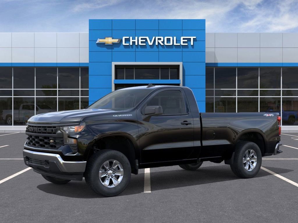 New 2025 Chevrolet Silverado 1500 WT 2D Standard Cab