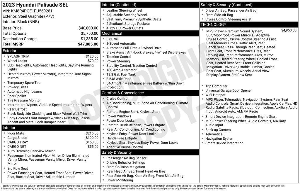 2023 Hyundai Palisade SEL - Photo 33