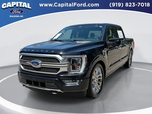 Used 2021 Black Ford Limited image 1