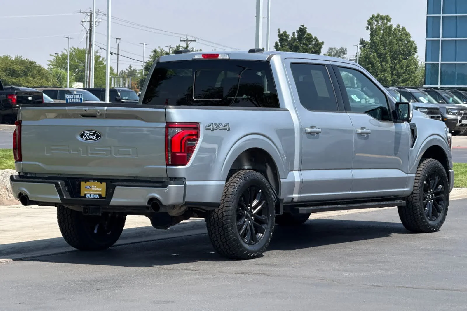 Certified Used 2025 Iconic Silver Metallic Ford LARIAT image 2