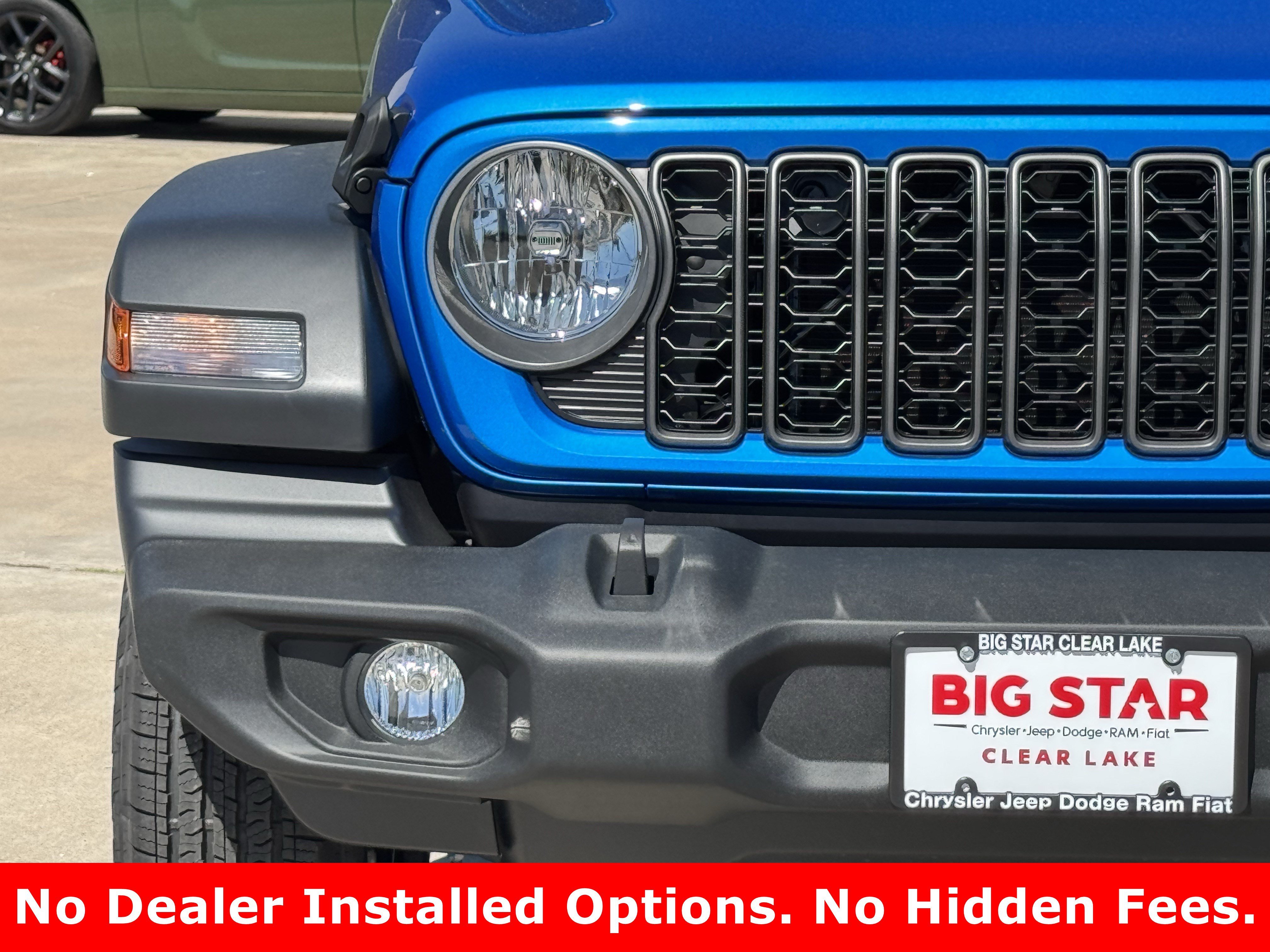 New 2026 Hydro Blue Pearl-Coat Exterior Paint Jeep Sport image 5