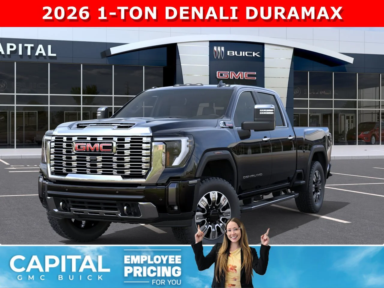 New 2026 ONYX BLACK GMC Denali image 1