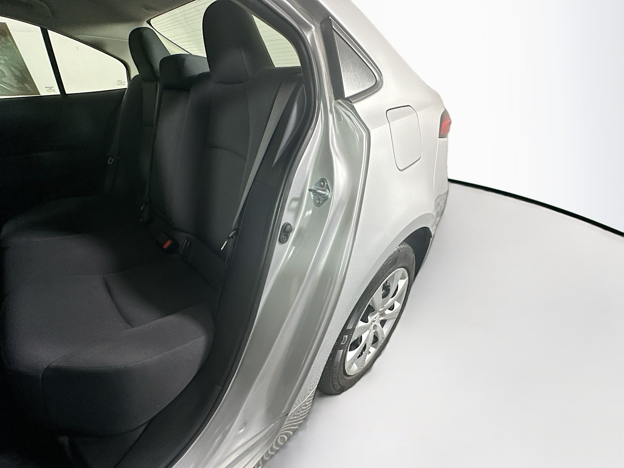 Used 2024 Classic Silver Metallic Toyota LE image 25