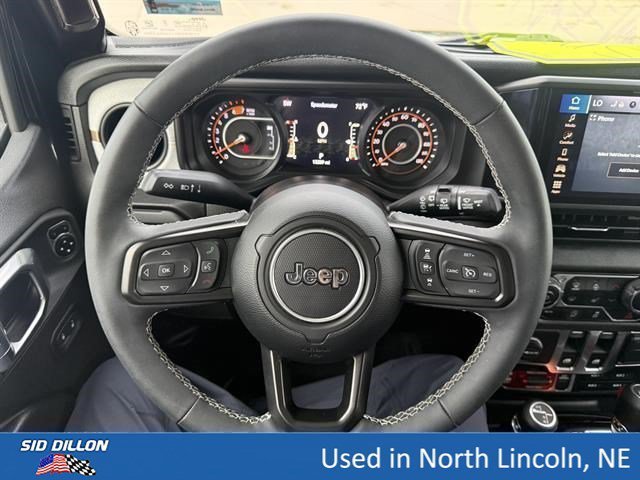 Used 2025 Black Clear Coat Jeep Sport image 13