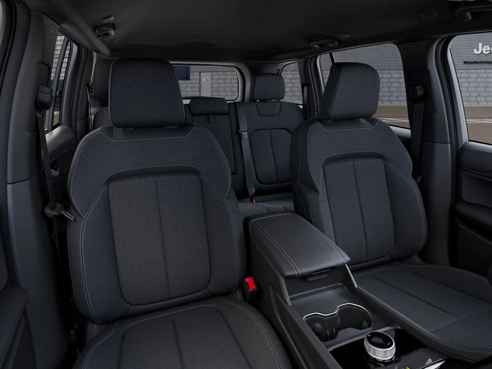 New 2026 Diamond Black Crystal Pearl-Coat Exterior Paint Jeep Laredo X image 9