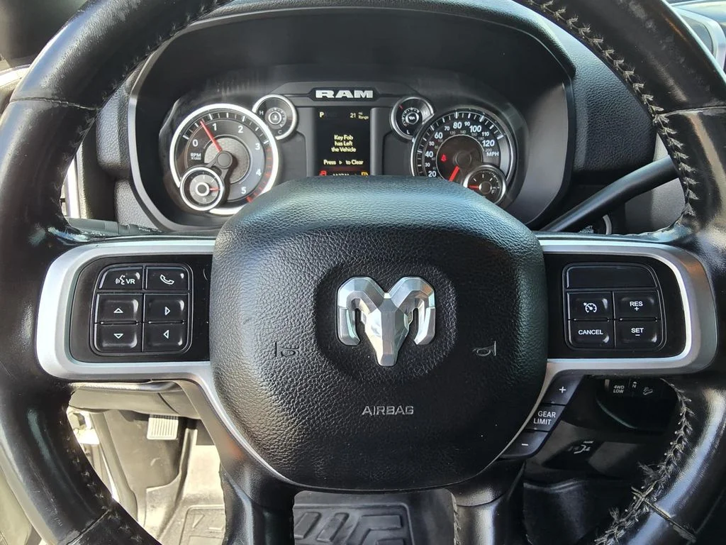 Used 2021 Bright White Clearcoat Ram Big Horn image 13