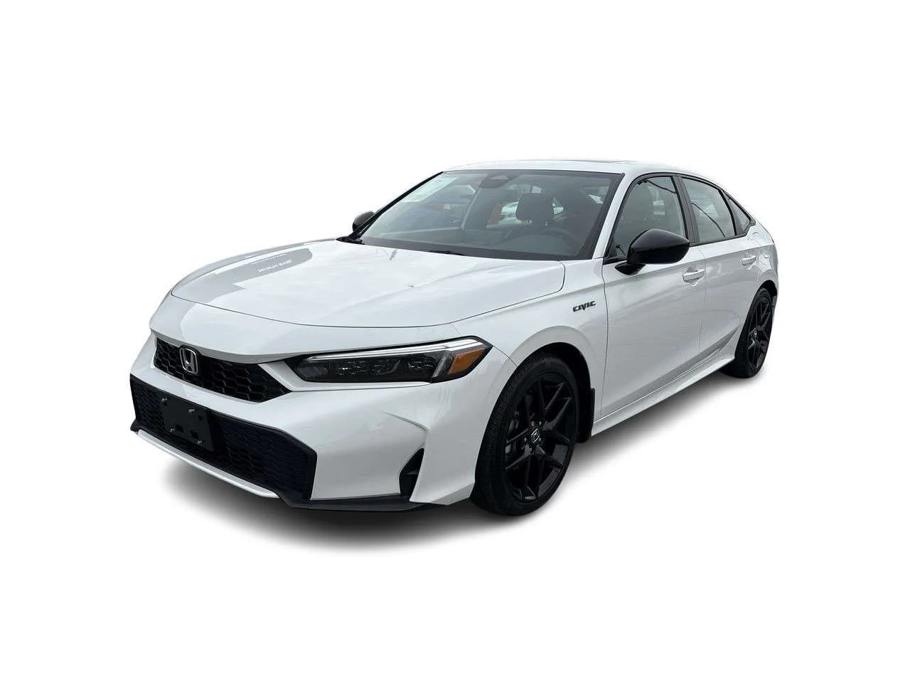 Used 2025 Platinum White Pearl Honda Sport eCVT Sedan Certified Pre-Owned   No Accident image 6
