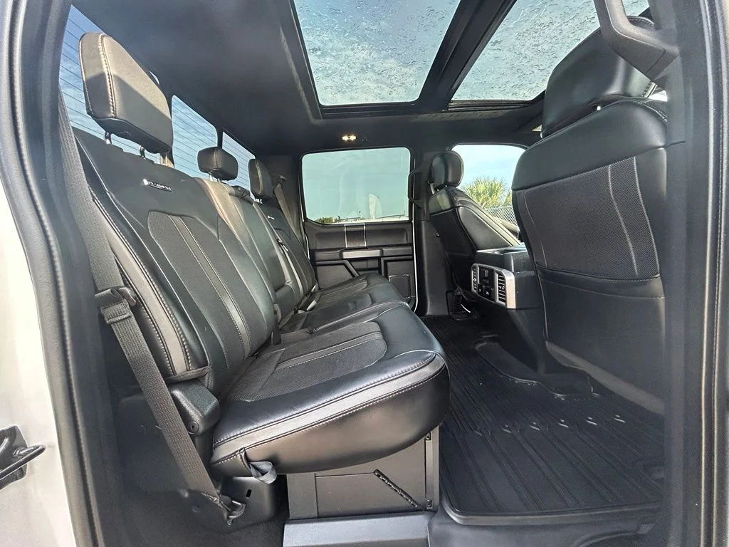 Used 2019 White Platinum Clearcoat Metallic Ford Platinum image 33