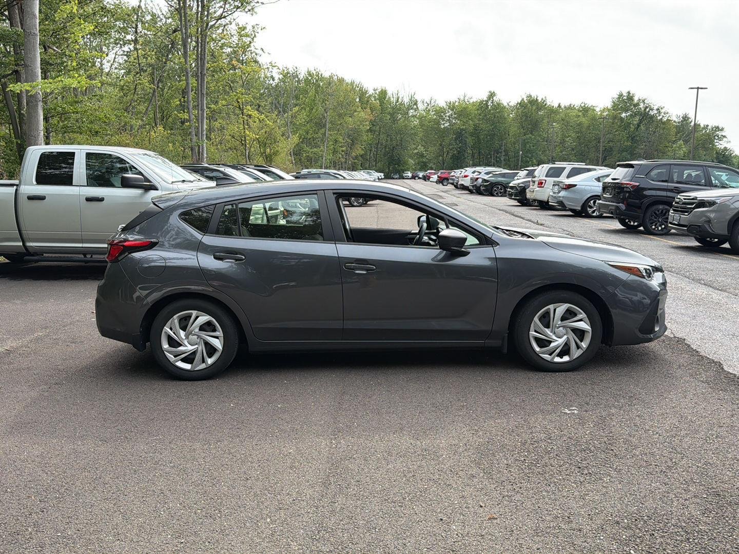 Used 2024 Magnetite Gray Metallic Subaru Base image 7