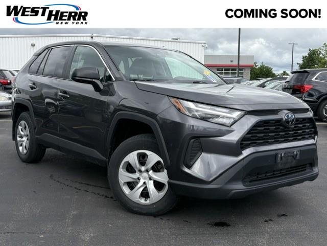 Used 2023 Magnetic Gray Metallic Toyota LE image 1