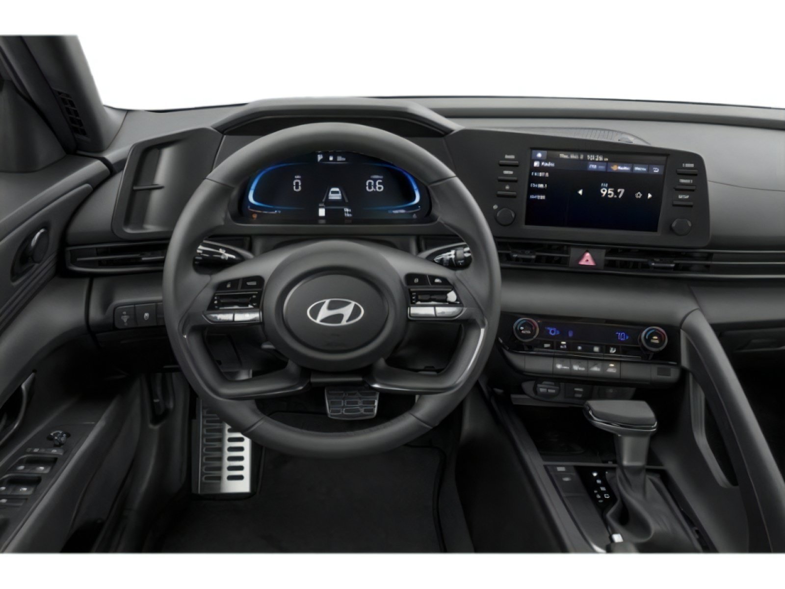 New 2026 Serenity White Hyundai SEL Sport Plus image 6
