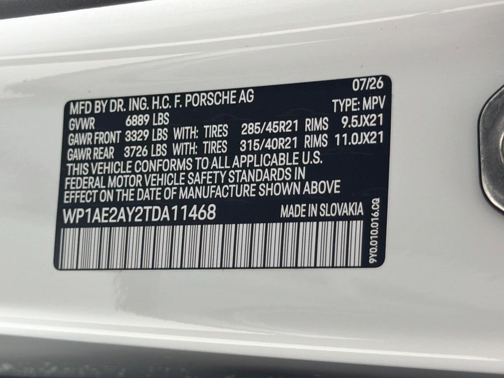 New 2026 White Porsche E-Hybrid AWD image 36