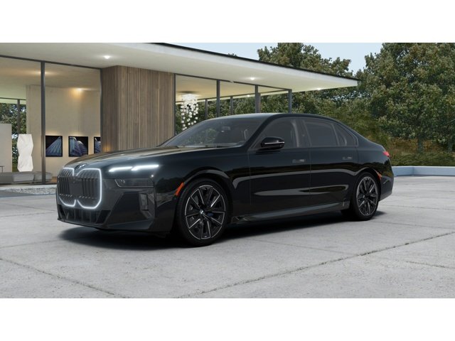 New 2026 Black Sapphire Metallic BMW 740i image 1