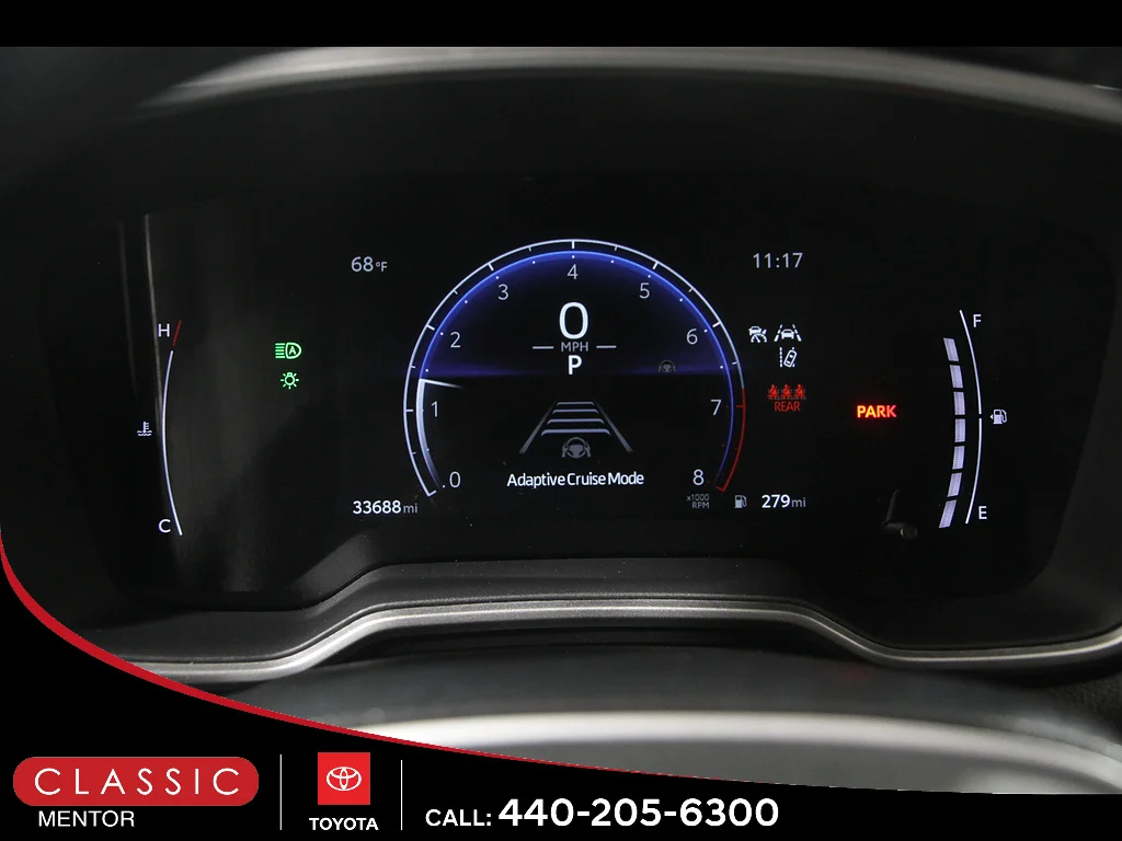 Certified Used 2025 Soul Red Crystal Toyota XLE image 8