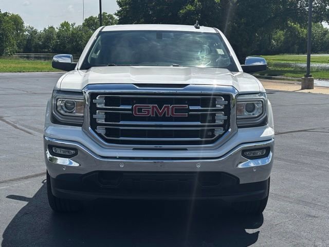 Used 2018 WHITE FROST TRICOAT GMC SLT image 2
