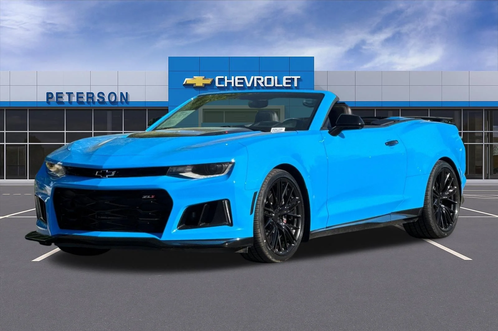 Certified Used 2023 Blue Chevrolet ZL1 image 8